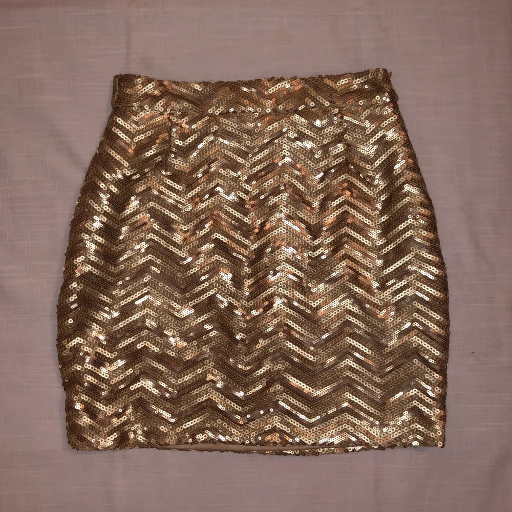 Sequin skirt